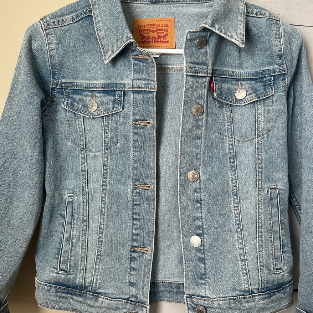 Levi's Light Blue Kids Jean Jacket